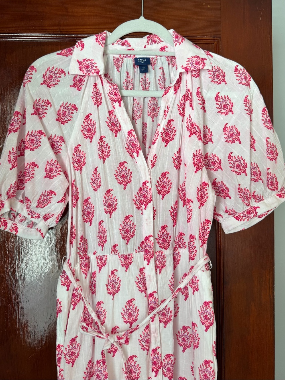 Roller Rabbit for Target Pink Block Print Maxi Dress XS
